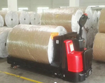 紡織廠電動搬運車定制案例